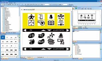 VISOGRAPH GRAFICZNY WYŚWIETLACZ LCD VGIPG Programowalny (przez VISOPROG lub poprzez USB z ipro) wyświetlacz graficzny (LCD 240x96 pikseli) dla sterowników serii iprogenius VG: 82x156mm CECHY