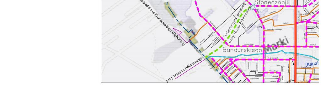 STAN PROJEKTOWANY PRZEBUDOWA/BUDOWA układ podstawowy liczba / długość gminne - 15 / (14,4km)