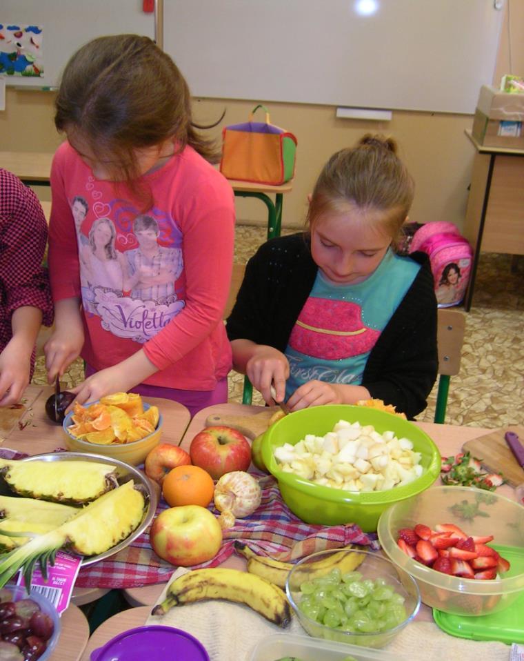 prawidłowym żywieniu, Witaminki o zdrowym żywieniu oraz aktywnym stylu