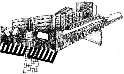 Joanna Gil-Mastalerczyk The design of buildings Road Four Gates was built between 1984-1988. It was implemented in the period 1985-1993.