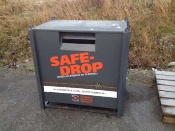 SAFEDROP - norweski systemem zbiórki odpadów elektronicznych Dotychczas wyprodukowane zostało 100 pojemników SAFEDROP, a rozmieszczone są w 35 lokalizacjach.