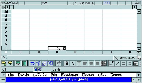 26 wiczenia z arkusza LOTUS 1-2-3 wiczenie 14 OtworzyÊ nowy arkusz. Do komûrki C2 naleøy wpisaê liczbí 123.45. ZapisaÊ arkusz na dyskietce pod nazwπ liczba.wk4.