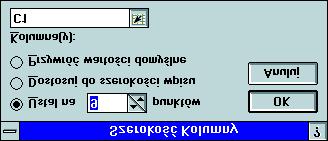 38 wiczenia z arkusza LOTUS 1-2-3 Przycisk zwiíkszenia Przycisk zmniejszenia Rys. 34.
