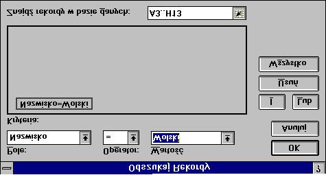 70 wiczenia z arkusza LOTUS 1-2-3 W celu wykonania Êwiczenia naleøy: OtworzyÊ arkusz procent.