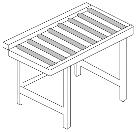 ZMYWARKI TUNELOWE TAŒMOWE AKCESORIA AGS 153/WP stó³ z rolkami 2100x640x875 mm AGS 154/WP stó³ z rolkami 2600x640x875 mm AGS