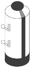 ZMYWARKI ADOWANE OD PRZODU AKCESORIA AGS 653/WP AGB 661/WP AGS 105/WP kosz na sztuæce z 2 przegrodami Ø 100x110 mm AGS 123/WP