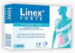 LINEX FORTE 14 kapsułek COLON C 28 saszetek po 5 g 11 99