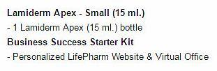 Serum do skóry: Lamiderm APEX Small 52 pkt CV Suma: 79.21 Podatek: 7.