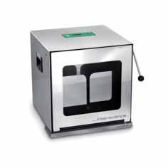 Homogenizatory JumboMix Homogenizatory lab. 3500 ml JumboMix 3500 umożliwia szybkie rozdrobnienie dużych próbek w wielu zastosowaniach mikrobiologicznych.