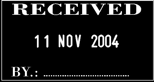 Pieczàtki z Gotowym Tekstem Printer S 220 10 NOV 2001 E/200 Popularny datownik w lekkiej, samotuszujàcej obudowie - drukuje dzieƒ, miesiàc, rok (12 kolejnych lat) - w podstawie specjalna,