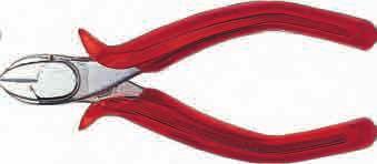 57448-57457 Szczypce do cięcia drutu boczne DIN/ISO 5749 Zwężająca się główka do stosowania w trudno dostępnych strefach. Do drutu twardego i drutu miękkiego.