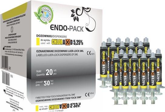 ENDO-ASPIRATOR do odsysania płynów z kanału korzeniowego ENDO-PACK Zestaw 20