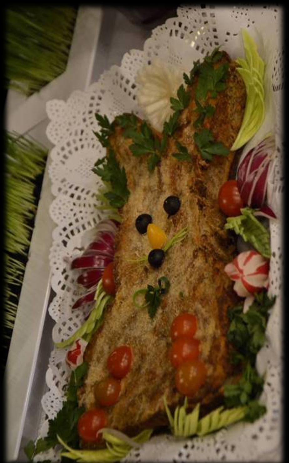 Produkty regionalne: pasztet z królika ze szpinakiem szpinakówka ciasta i desery ze szpinaku rolada ze