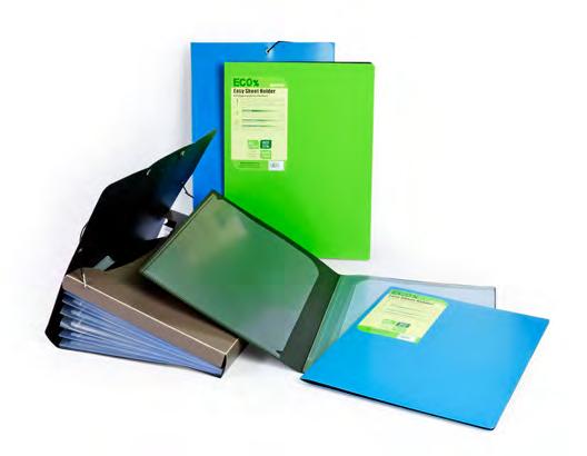 przezroczystych kieszeni Teczka ofertowa Expanding File teczka harmonijkowa wykonana z materiałów ekologicznych 6 przekładek elastyczny pasek zabezpieczający dokumenty przed wypadnięciem Więcej