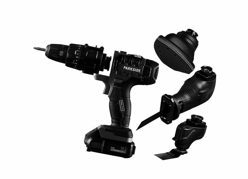 4-IN-1 CORDLESS COMBINATION TOOL PKGA 16 A1 AKUMULATOROWE URZĄDZENIE WIELOFUNKCYJNE 4 W 1 Tłumaczenie oryginalnej instrukcji obsługi