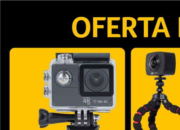 FOREVER KAMERA SPORTOWA SC-400 ekran: LCD 2 zapis wideo w jakości Ultra HD 4K [3840 x