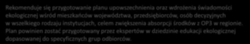 Przy braku takiej możliwości należy rozważyć możliwość zmniejszenia poziomu dofinansowania (poniżej 85%).