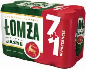 szt. Piwo jasne 0,5 l butelka zwrotna Cena regularna: 2,19 zł 4,38 zł / 1