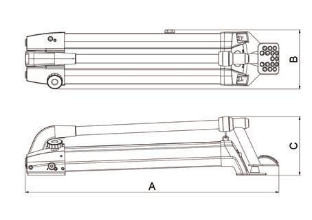 Pompa Nożna 45 Pompa Nożna model PA 18 F 2 nr art. 100.142.036 maks.