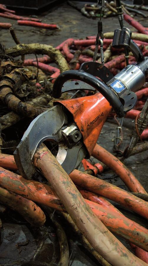 specjalnie dla rynków takich jak recykling, rozbiórki, przemysł jądrowy,