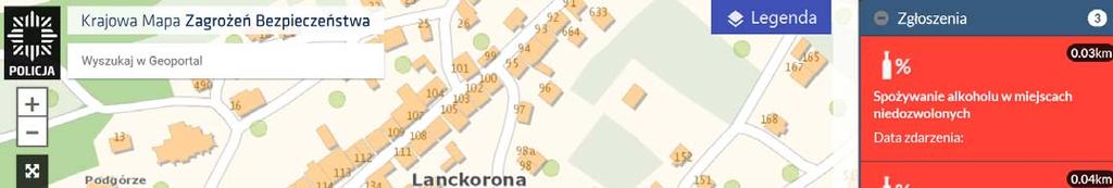 INSTYTUT EKONOMIKI PRZESTRZENI Odkrywamy wartość przestrzeni 2.1.4. Przestępczość Zapewnienie mieszkańcom bezpieczeństwa publicznego należy do zadań własnych gminy.