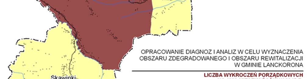 GMINNY PROGRAM REWITALIZACJI GMINY LANCKORONA NA LATA 2017-2026 brak monitoringu przestrzeni publicznych (szczególnie w