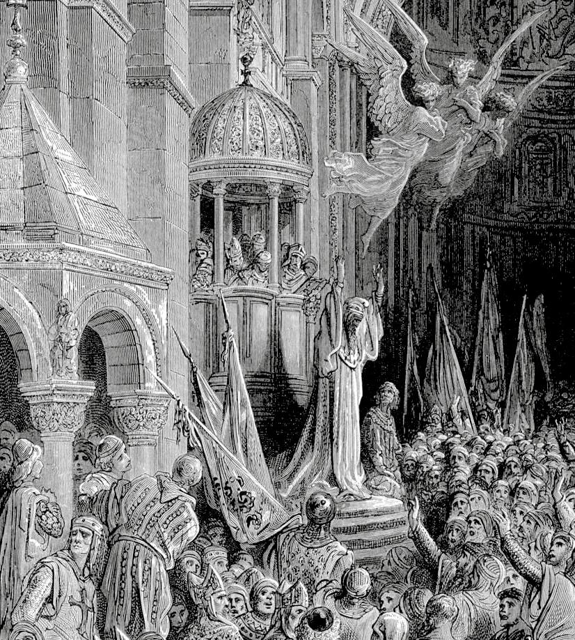 źródła konfliktów w szeregach krzyżowców, śledzi losy czołowych graczy i analizuje motywy, które doprowadziły do tego, że krzyżowcy stracili z oczu