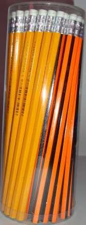 Ołówek HB z gumką tuba /72/ MAWSZ0966-0,29 Ołówek HB