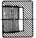 bushing Hexagonal