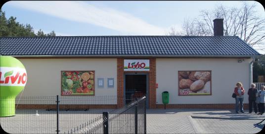 Formaty sklepów Pakiet Livio Top: - powierzchnia minimum 120 m 2 - obowiązkowy