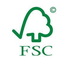 Certyfikat FSC (Forest Stewardship Council) - informuje, że drewno, z którego zrobiony jest dany produkt, nie pochodzi z miejsc gdzie prowadzona jest rabunkowa