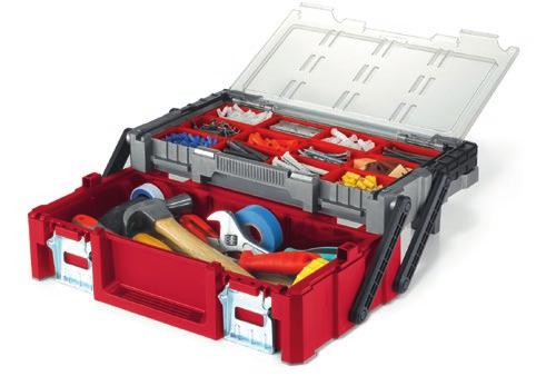 ITEM NO. 17186819 / SAP 220239 18 CANTILEVER TOOL BOX WITH 18 DIVIDERS Dimensions (w x d x h): 45.8 x 24.0 x 14.