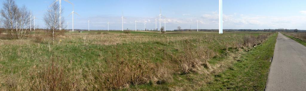 Wizualizacja farma wiatrowa Jarosław.