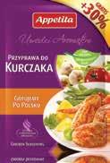 APPETITA Przyprawa do bigosu po staropolsku + 30% GRATIS, Przyprawa do frytek i ziemniaków + 30%