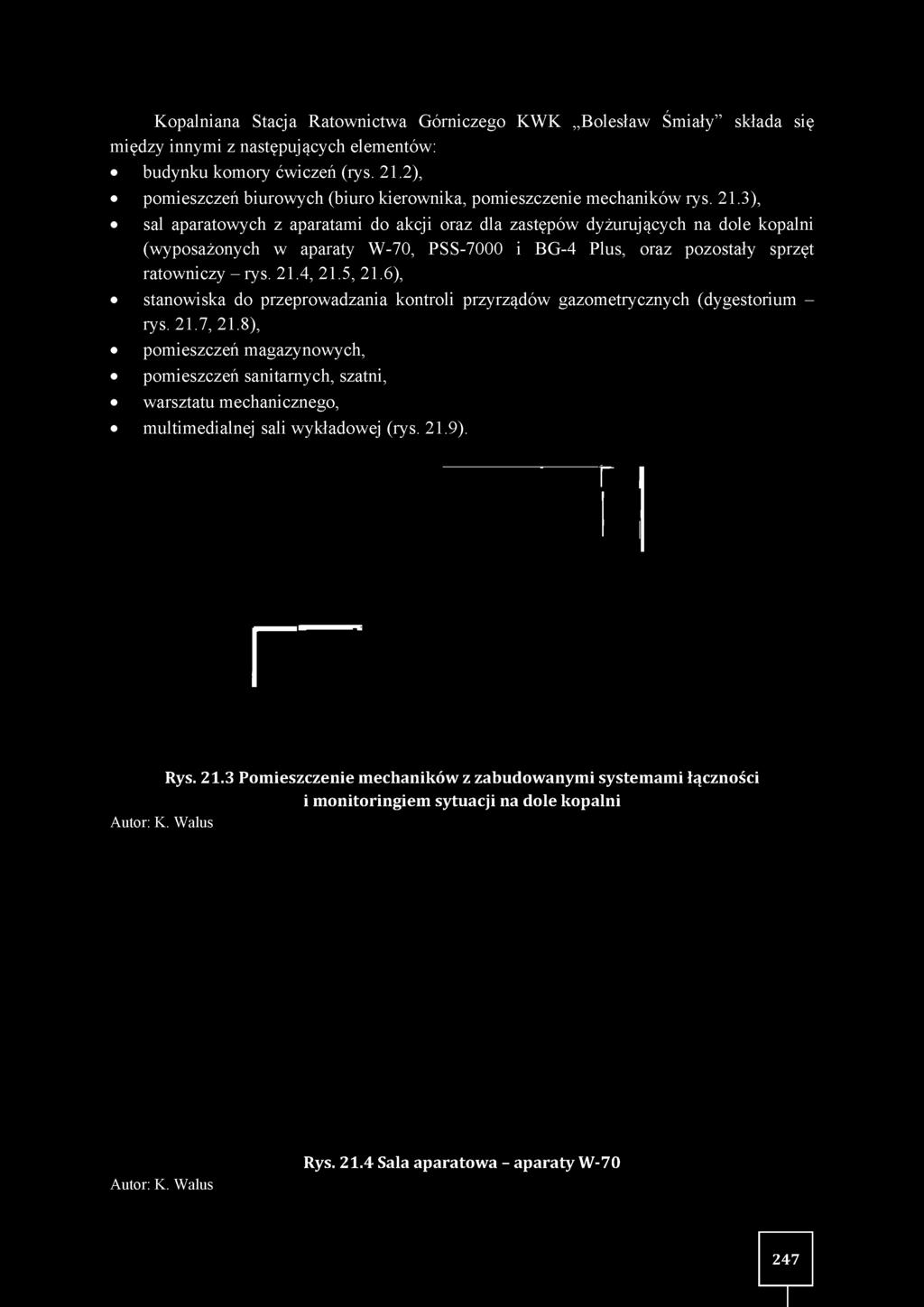Plus, oraz pozostały sprzęt ratowniczy - rys. 21.4, 21.5, 21.