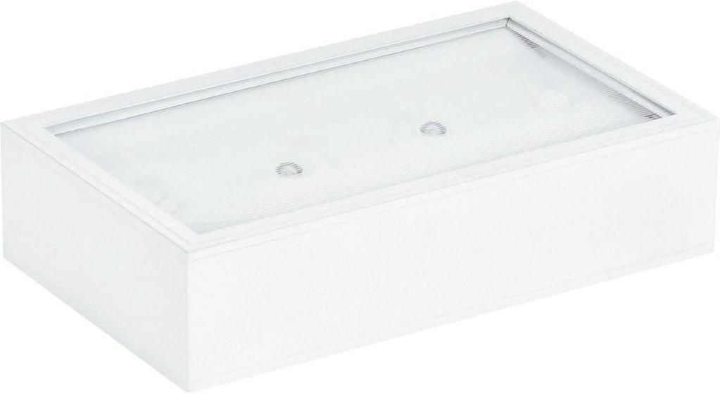 WERSJE OPRAW AWARYJNYCH DO OŚWIETLENIA POWIERZCHNI ANTYPANICZYCH: 1xF-LED 1xLED 2xF-LED 2xLED