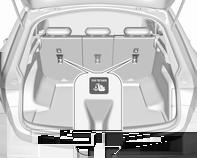 Fotele, elementy bezpieczeństwa 65 Zaczepy ISOFIX Na każdym fotelu pojazdu nadającym się do mocowania fotelików i-size można używać dowolnego fotelika dziecięcego i-size, tabela i-size 3 67.