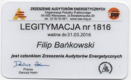 Strona tytułowa audytu energetycznego budynku Dane identyfikacyjne budynku 1 Rodzaj budynku Inwestor (nazwa lub imię i nazwisko, adres do korespondencji, PESEL*) (* w przypadku cudzoziemca nazwa i