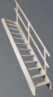 Zabieg MSW Winder (lewy lub prawy) do zastosowania ze schodai MSS Superior pozwala na dopasowanie konstrukcji schodów do poieszczenia, w który wykluczone jest użycie schodów prostych.