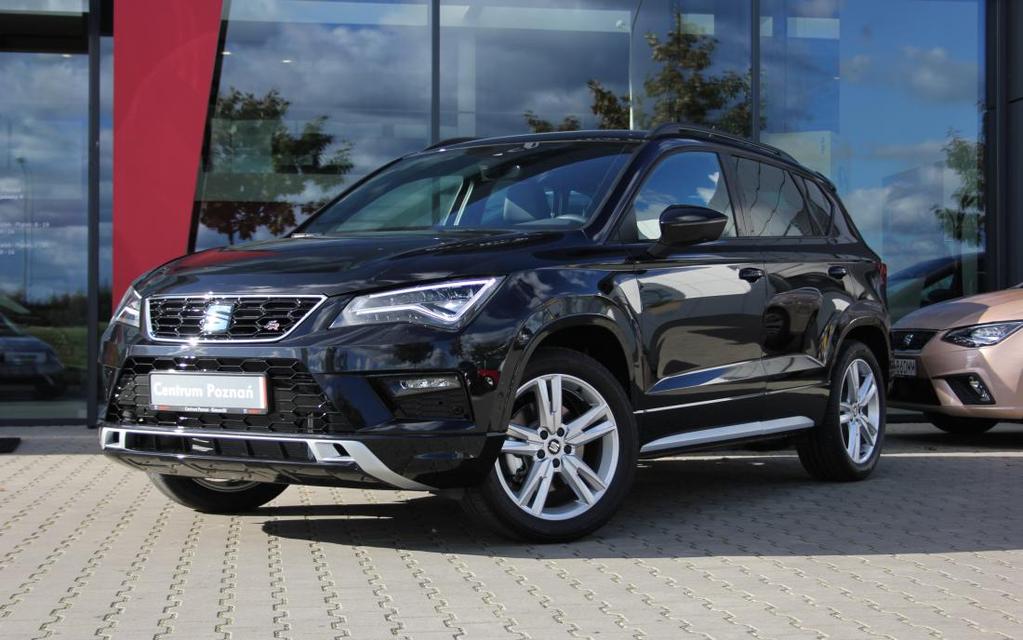 Seat Ateca 2.0 TSI 190 KM DSG 4DRIVE FR DEMO SEAT Centrum Poznań 142230 PLN DANE OGÓLNE Adres oferty: http://www.centrumpoznan.seat-auto.