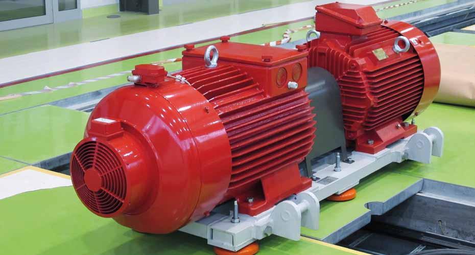 2.3. Zestaw emulujący działanie rzeczywistej elektrowni wiatrowej z generatorem indukcyjnym pierścieniowym maszyną dwustronnie zasilaną o parametrach: 75 kw, 3 400/3 690 V (128/74 A) Δ/Y, 50 Hz, 1488