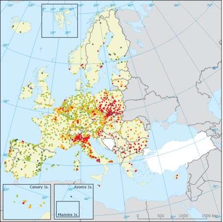 Jakość powietrza w Polsce na tle Europy
