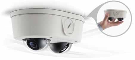 Inteligentna platfrma CCTV MicrDme Du IP Kamery megapikselwe Kamery multisensrwe wielkści 4, 6 i 1 megapikseli (MP), działąjące w trybie dzień i nc, zarówn