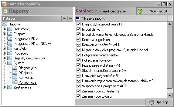 Administracja 85 Drukarki tekstowe Okno ustalania parametrów dla drukarki tekstowej zawiera następujące pola: Drukarka Należy wybrać jeden spośród zaprezentowanych sterowników drukarki: --właściwy