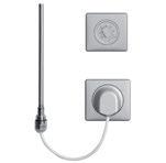Zestaw elektryczny FKS Zestaw elektryczny FKS biały Zestaw elektryczny FKS chromowosrebrny Wariant FKS składa się z regulowanej elektronicznie grzałki z regulatorem (stopień ochrony IPX4) montowanym