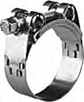 Opaska GBS Band clamp GBS Schlauchbinder GBS Oбойма GBS Zakres nacisku Outside diameter of hose Schlauch-Außen Наружный диаметр pyкавa Szerokość taśmy Band width Bandbreite Ширина ленты mm / мм mm /