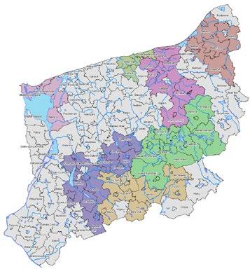 nych od rybactwa zostały wybrane 3 stowarzyszenia: Lokalna Grupa Rybacka Partnerstwo Drawy w Szczecinku, Lokalna Grupa Rybacka Zalew Szczeciński z siedzibą w Świnoujściu, Darłowska Lokalna Grupa