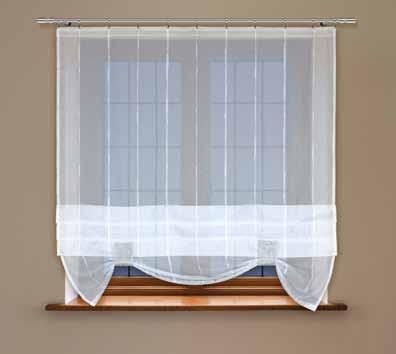 в упаковке krem / cream / кремовый 234900/120 120 x 200 23489 Firanka z tkaniny dekoracyjnej z