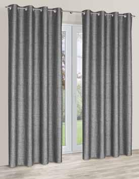 Textile curtains with grommets / Гардины