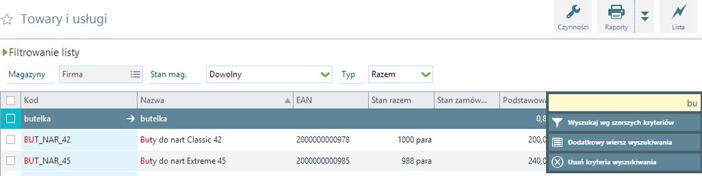 Nawigacja po systemie System enova obsługiwany jest w sposób mieszany (przy pomocy klawiatury i myszki) lub za pomocą myszki.